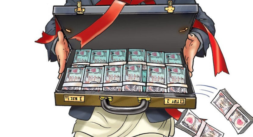 जेठसम्म बजेट खर्च नहुँदाको अवस्था : सरकारी ढुकुटीमा एक खर्ब ६४ अर्ब