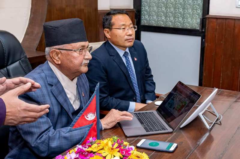 तेह्रथुमको खोरुङ्गा जलविद्युत आयोजना सम्पन्न, प्रधानमन्त्रीले बालुवाटारबाटै गरे उद्घाटन