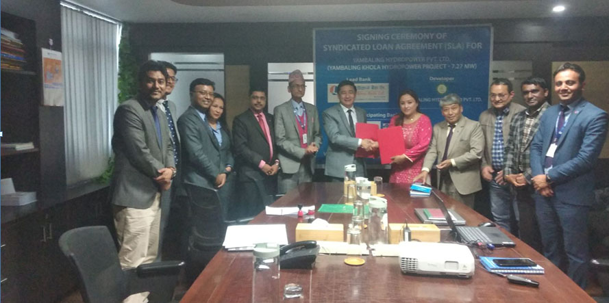 लुम्बिनी बिकास बैकको अगुवाईमा याम्व्लिङ्ग खोला हाईड्रोपावर आयोजनामा लगानी
