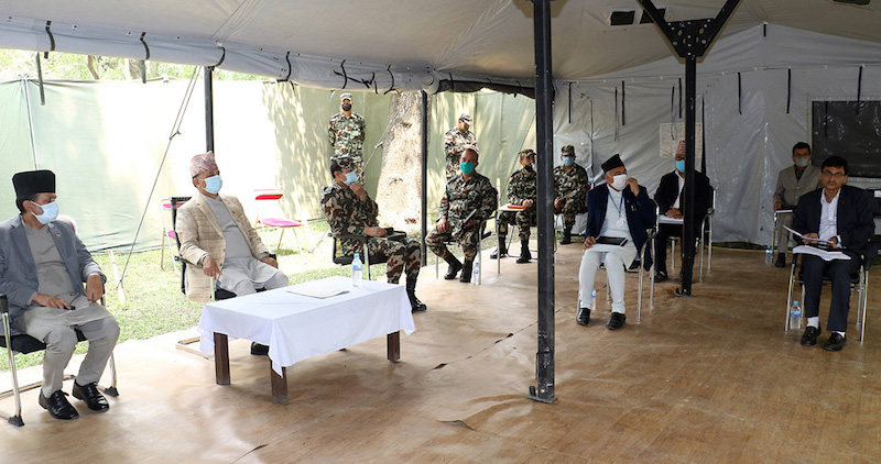 लकडाउन प्रभावकारी बनाउन सीमा क्षेत्रमा छ हजार जनशक्ति परिचालन