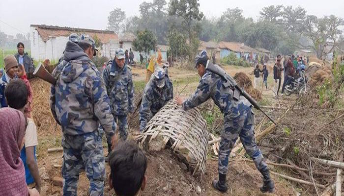 लालीदेखि तिङ्करसम्म सुरक्षा पोष्ट बन्दै, स्थानीय हर्षित