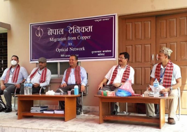 नवलपरासीमा नेपाल टेलिकमको पूर्ण फाइबरमा आधारित सेवा शुरु