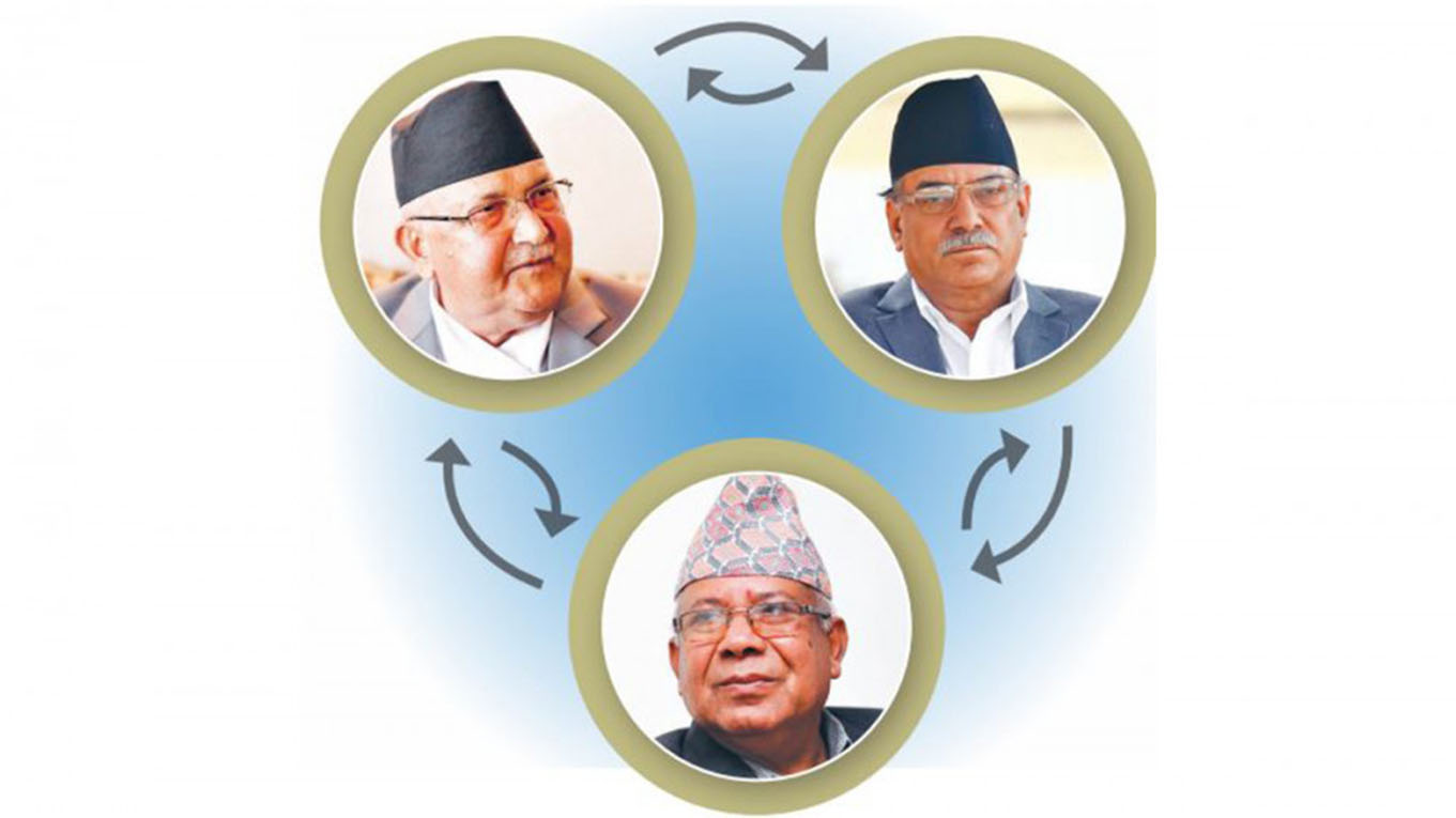 फुटको जोखिममा नेकपा
