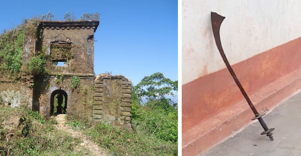सिन्धुलीगढी युद्धमा प्रयोग भएको भाले खुँडा भेटियो