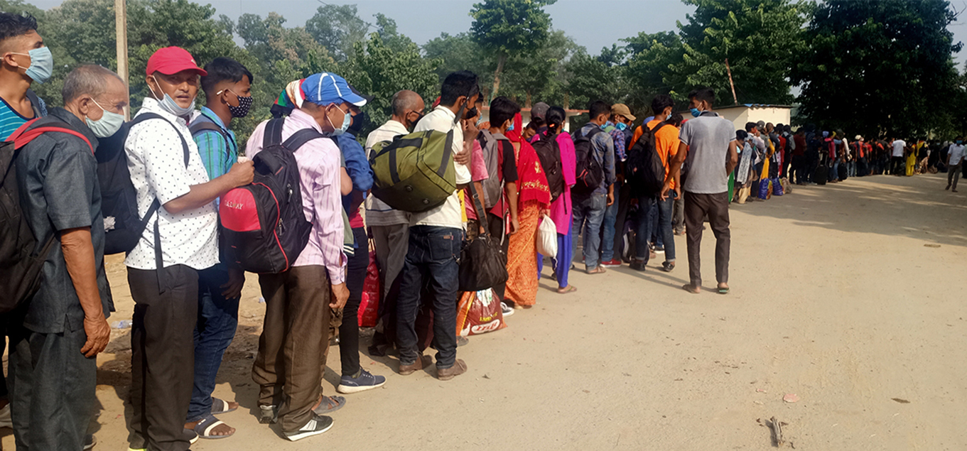 नेपाली कामदार विदेशतिर, विदेशी नेपालमा