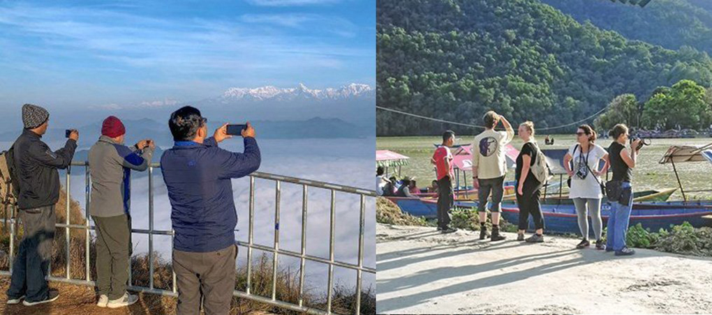 महामारीमा जुर्मुराउँदै पर्वतारोहण, विदेशी विशिष्ट पाहुनाकाे आरोहण सुखद्