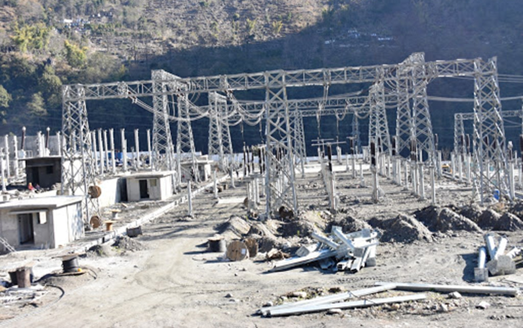 दानामा सवस्टेशन निर्माण