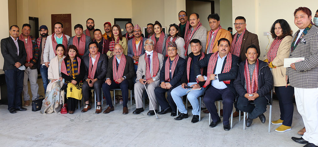 आकाश अधिकारीकोे सभापतित्वमा महासंघको चलचित्र तथा मनोरञ्जन फोरम विस्तार