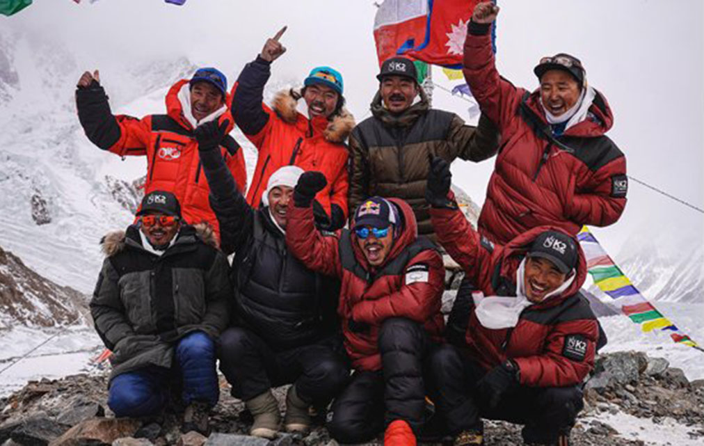 ‘केटू’ आरोहण गर्ने कीर्तिमानी आरोहीलाई काठमाडौँमा भव्य स्वागत