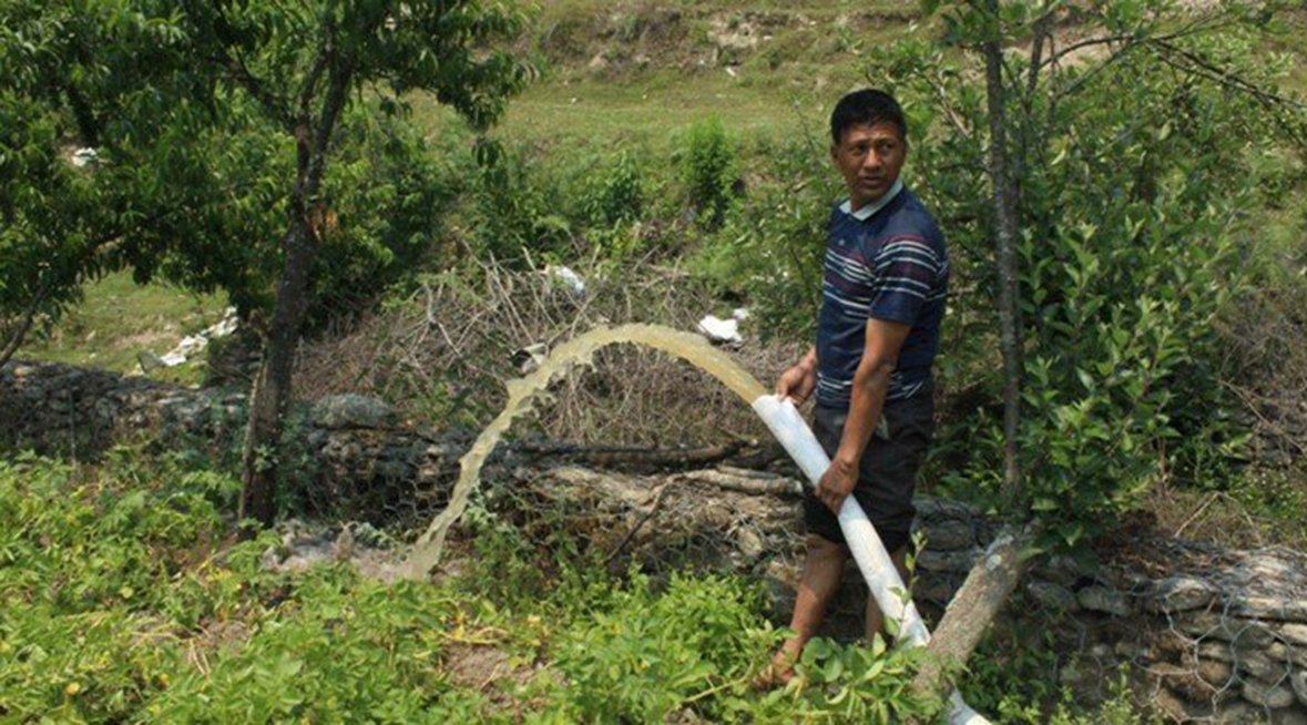 आलु खेतीमा रमाउँदै प्रकाश सर, एक याममा छ लाख कमाइ