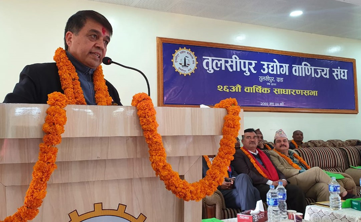 श्रोत र साधनलाई सहीरुपमा सदुपयोग गर्न नसक्दा मुलुक समृद्ध हुन सकेन : वरिष्ठ उपाध्यक्ष ढकाल