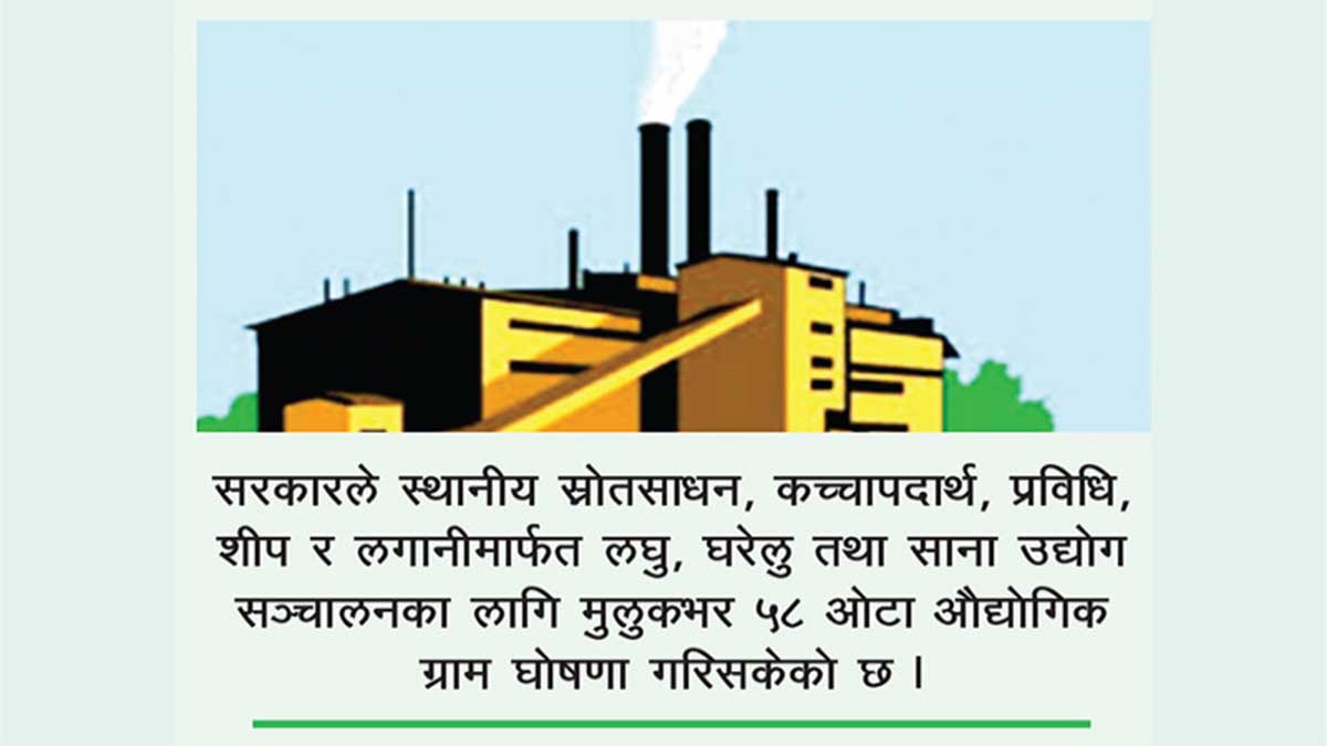 महिला औद्योगिक ग्राम स्थापनाको तयारी : २ वर्षभित्र सञ्चालनमा आउने