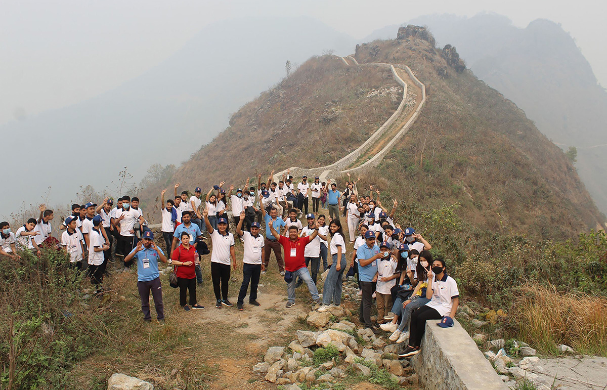 ‘मिनी ग्रेटवाल’ मा आकर्षण, बन्दीपुरमा थप पर्यटक भित्रिँदै