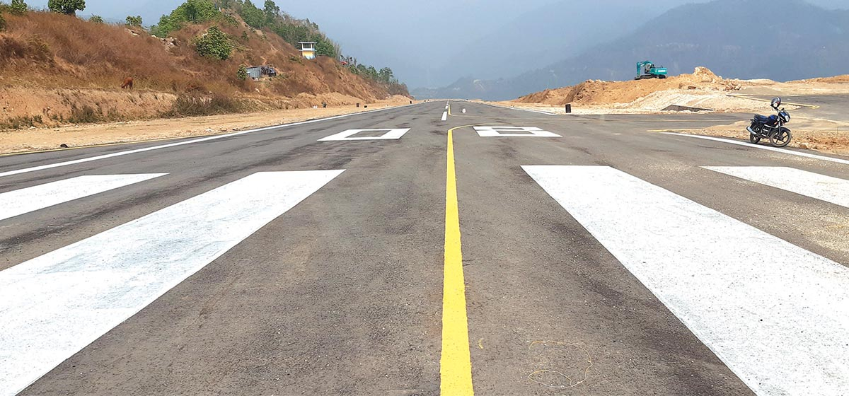 इलामको फाल्गुनन्द सुकिलुम्बा विमानस्थल उडान–अवतरणका लागि तयार, वैशाखभित्र उडान–अवतरण सुरु हुने