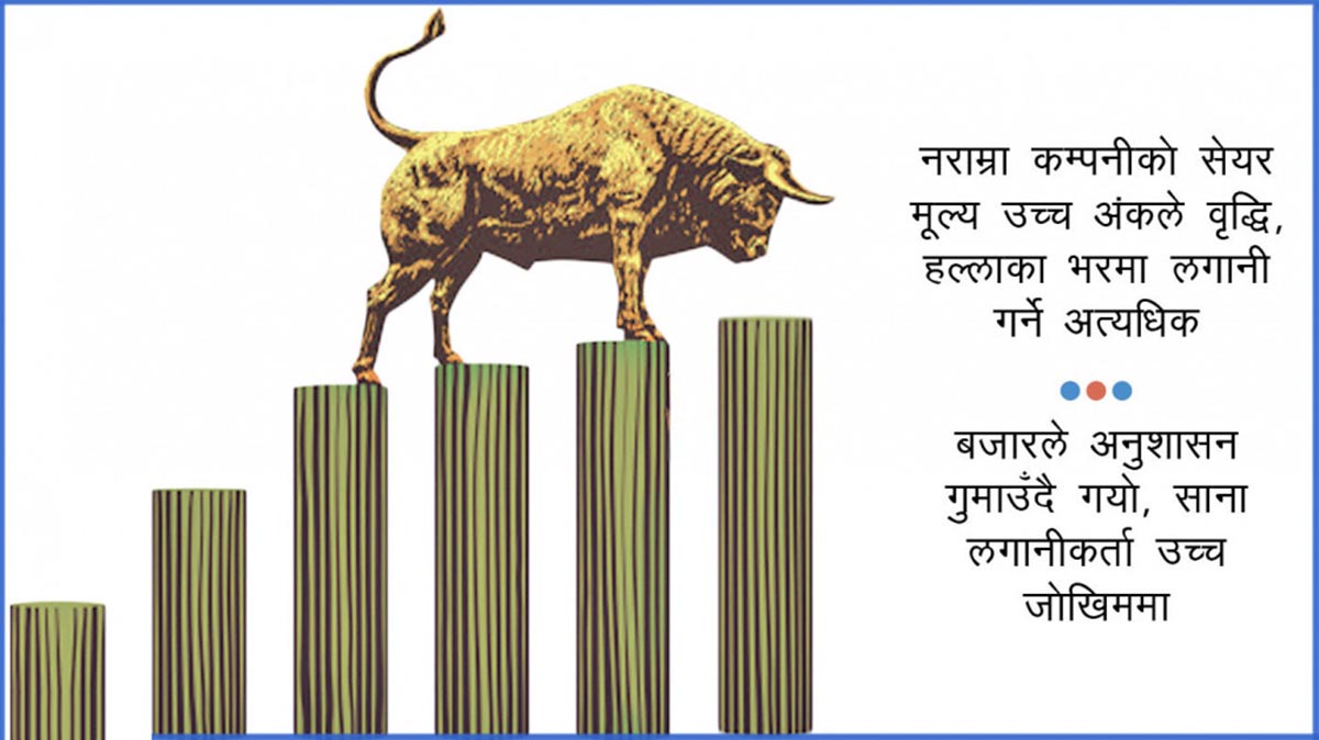 सेयर बजारमा अस्वाभाविक उछाल