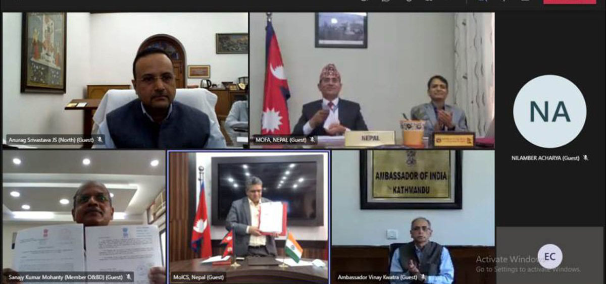 नेपाली कार्गो रेल भारतमा पनि चल्ने