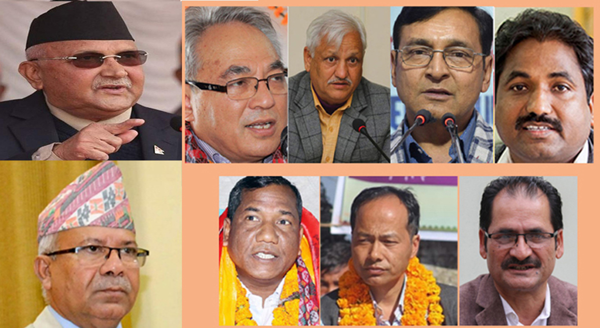 एमालेका ओली–माधब दुबै समूहको निस्कर्ष : बादलहरुको कारण पार्टी एकता संकटमा, भुईंको टिप्न खोज्दा, गोजीको नपोख्न ओलीमाथि दबाब