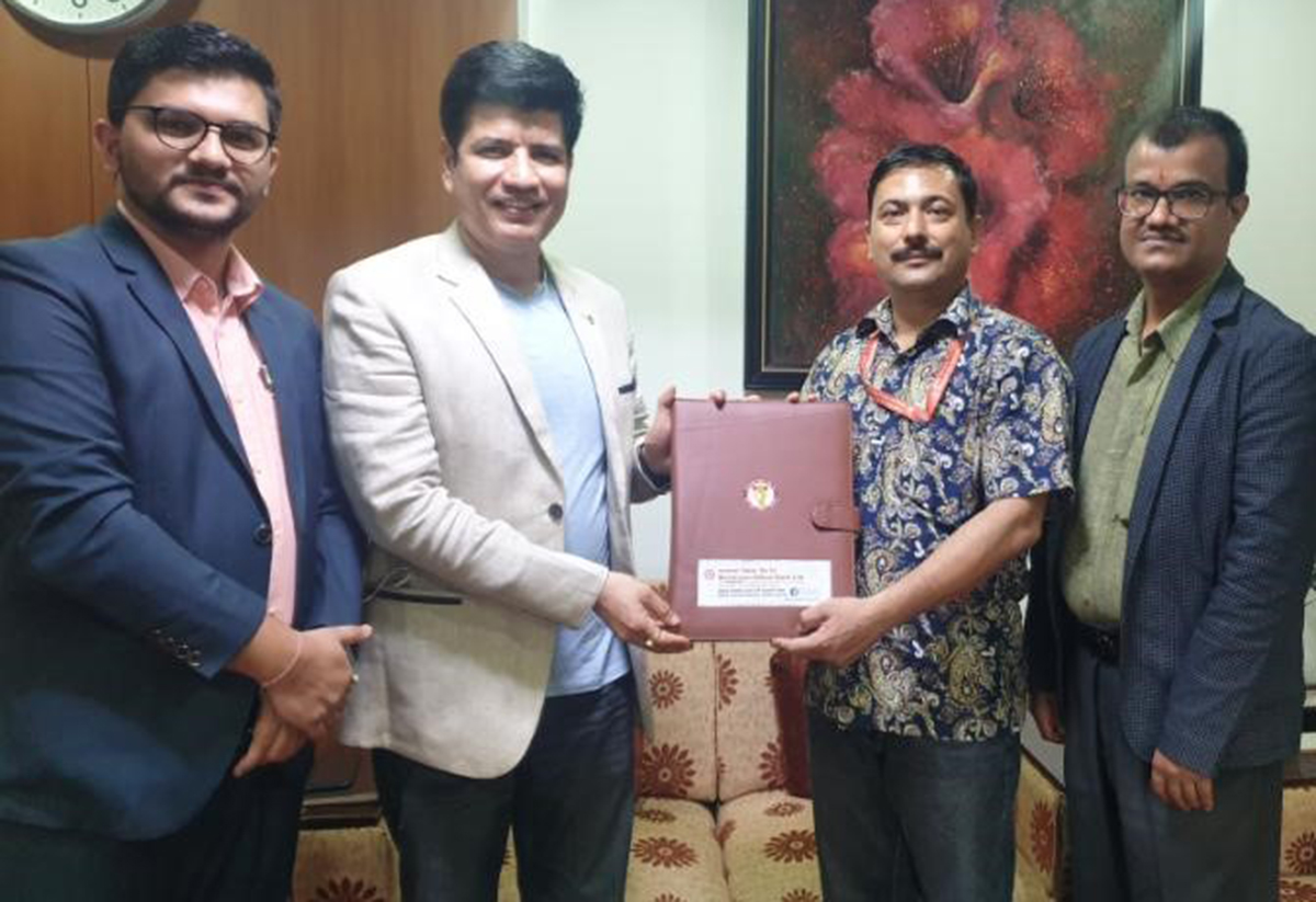 ई–सेवा मनी ट्रान्सफर र महालक्ष्मी विकास बैंक बिच समझदारी पत्रमा हस्ताक्षर