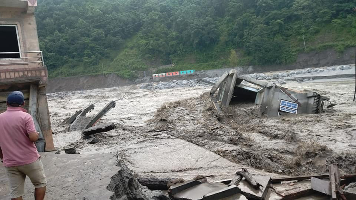 मेलम्ची बाढीको एक वर्ष पूरा : बाढी प्रभावितको अझै बिचल्ली