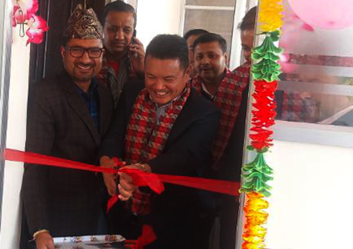 सिभिल बैंकको नयॉ एक्सटेन्सन काउन्टर रुम्जाटार यातायात ब्यवस्था कार्यालयमा