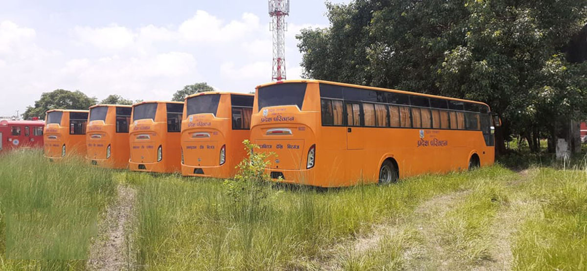 मधेश सरकारले सर्वसाधारणका लागि खरिद गरेको बस संघसस्थालाई दिने निर्णय