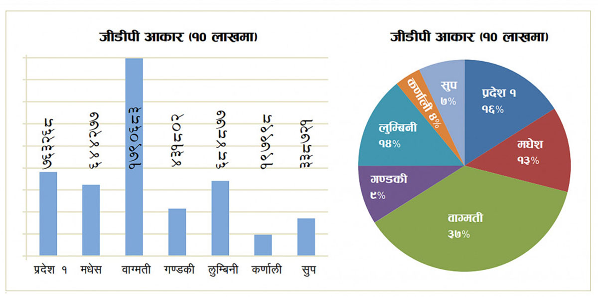 आर्थिक वृद्धिदर र जीडीपी योगदानमा वाग्मती अघि
