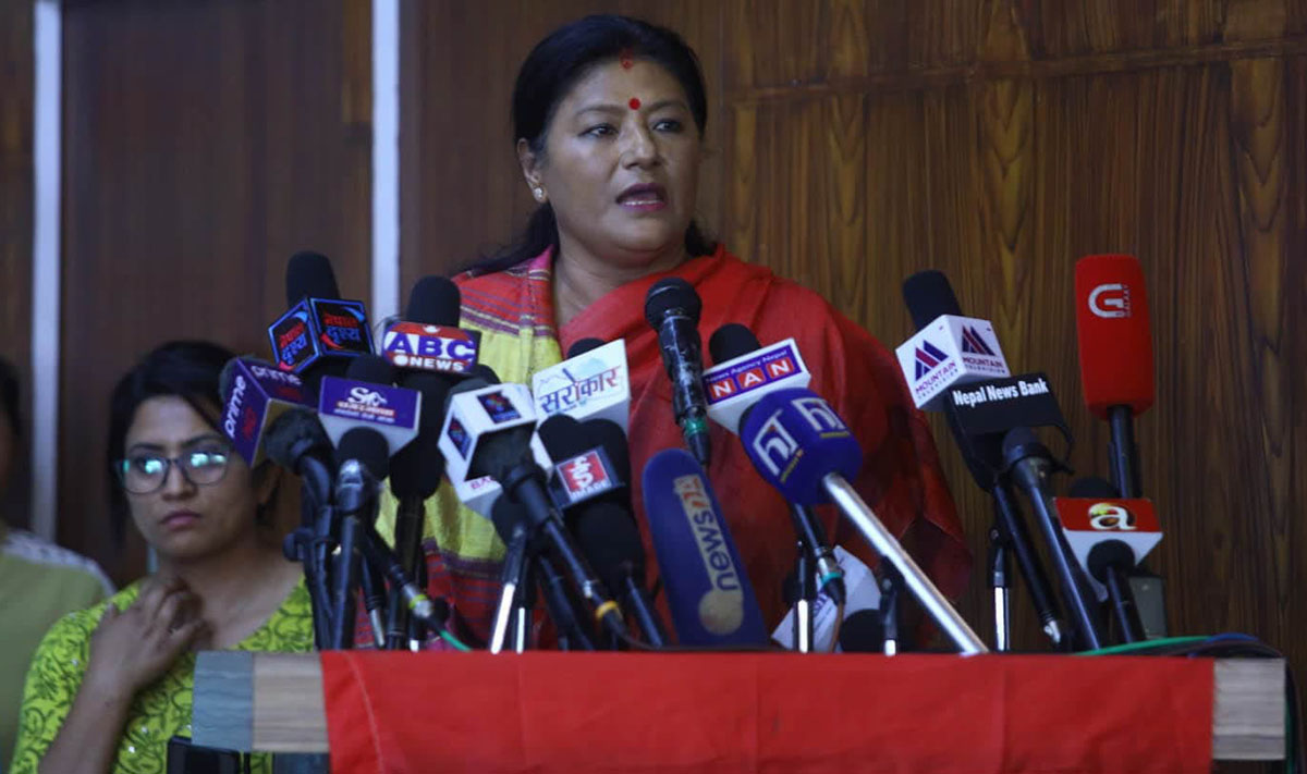 काठमाडौँलाई व्यवस्थित बनाउने मेयरकी उम्मेद्वार सिर्जना सिंहको प्रतिबद्धता