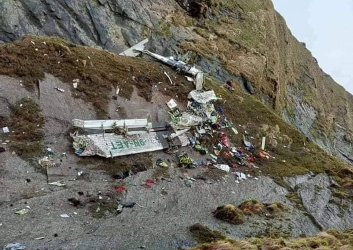 तारा एयर जहाज टुक्राटुक्रा अवस्थामा भेटियो, सबै यात्रुहरूको मृत्यु