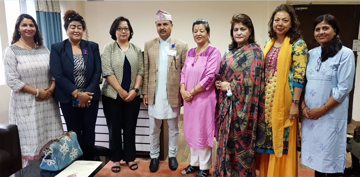 महिला उद्यमीहरुबाट उद्योग मन्त्रालयमा सुुझाव पेश