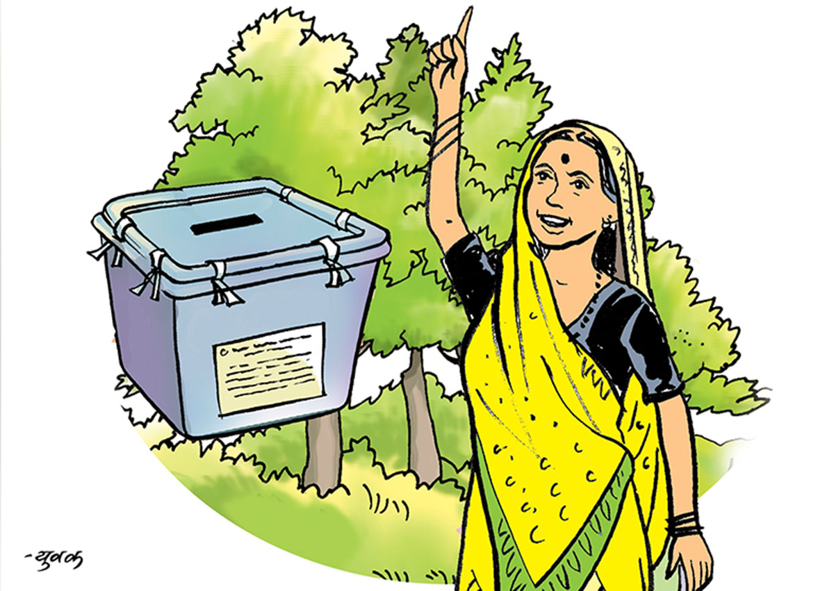 स्थानीय तहमा चुनिए ४१ प्रतिशत महिला