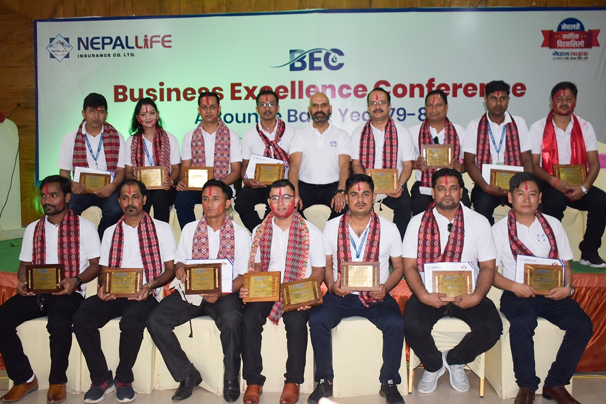 नेपाल लाइफ इन्स्योरेन्सको बिजनेस एक्सिलेन्स कन्फ्रेन्स सम्पन्न, २३० कर्मचारीको सहभागिता