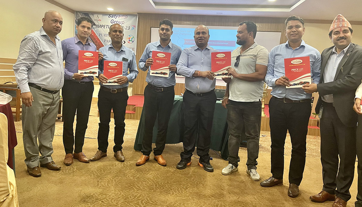 सत्यदीप ग्रुपले लन्च ग¥यो प्रोडक्ट र भेइकल अनुसार जेन्युइन पार्ट्सको क्याटलग