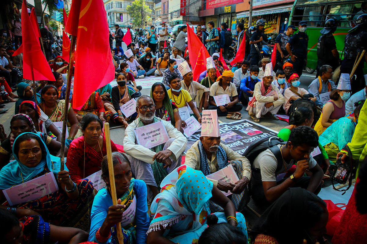 मिटरब्याजी पिडितहरुको आन्दोलन स्थगित, सरकारसँग भयो पाँचबुँदे सहमति