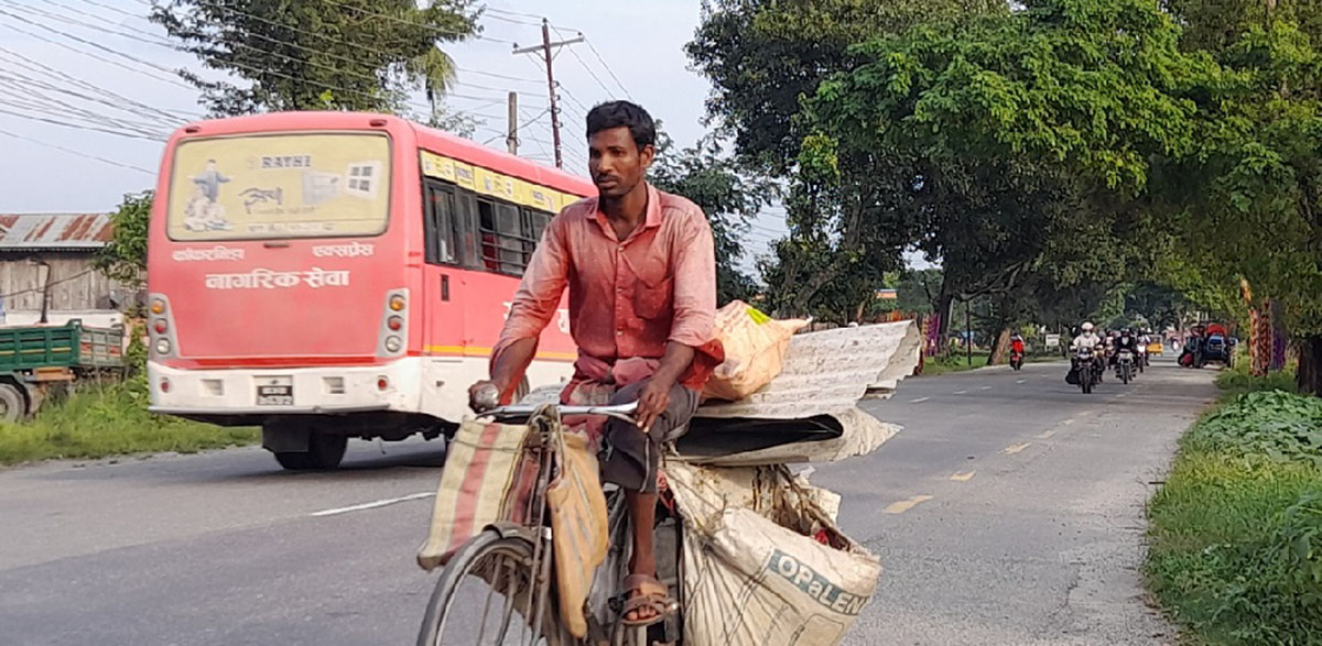 नेपालको कवाडी बजारमा भारतीय नागरिक