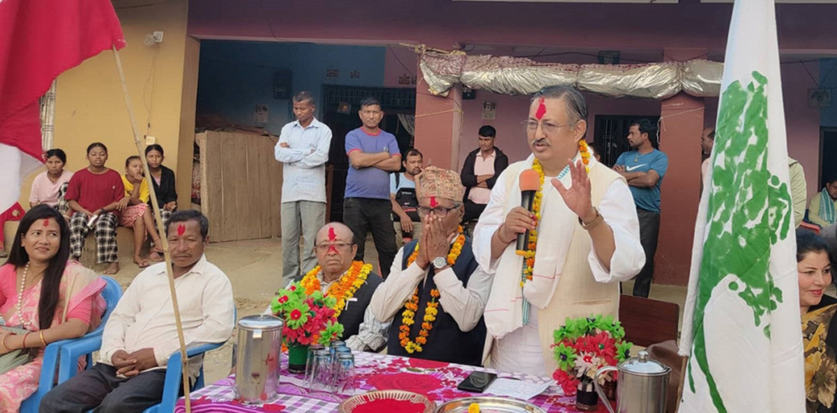 मोतीपुर औद्योगिक क्षेत्रका कसैको घरबास नउठ्ने गृहमन्त्री खाँणको प्रतिबद्धता