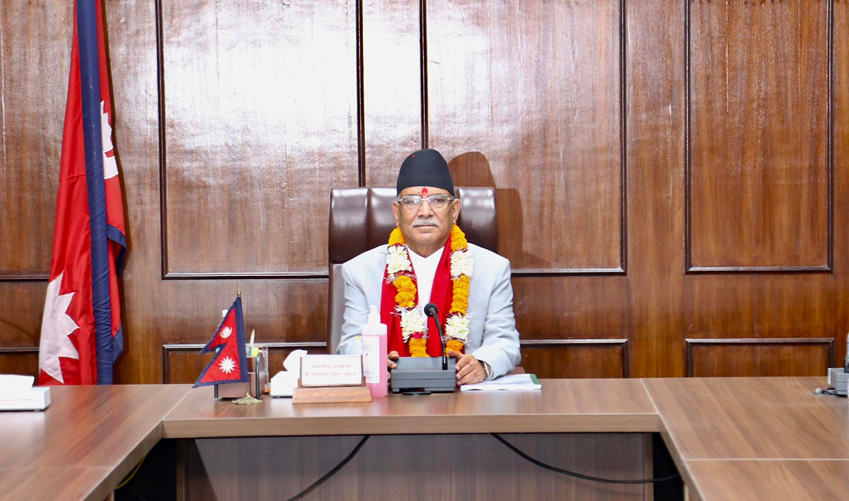 प्रधानमन्त्री प्रचण्डलाई ऐतिहासिक बहुमतसहित विश्वासको मत, विपक्षमा मात्र दुई मत