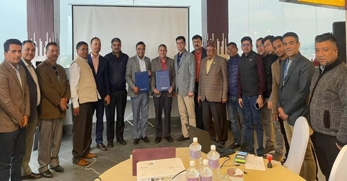 माछापुच्छ्रे बैंक र पेट्रोलियम डिलर्स एसोसिएसनबीच डिजिटल भुक्तानीको लागि संझौता