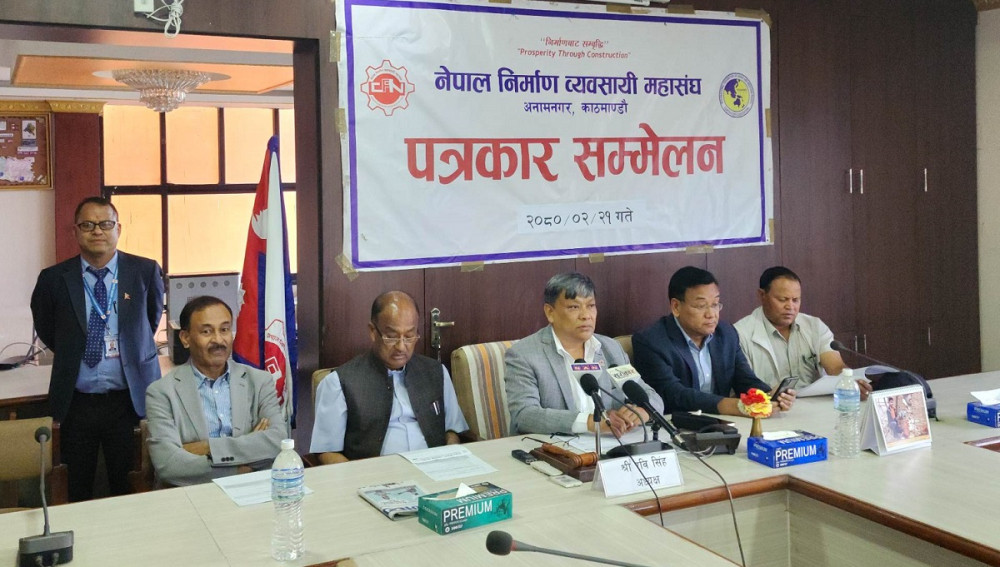 ३ हजार आयोजनाको म्याद नथपेको भन्दै निर्माण व्यवसायी महासंघले आन्दोलन थाल्दै