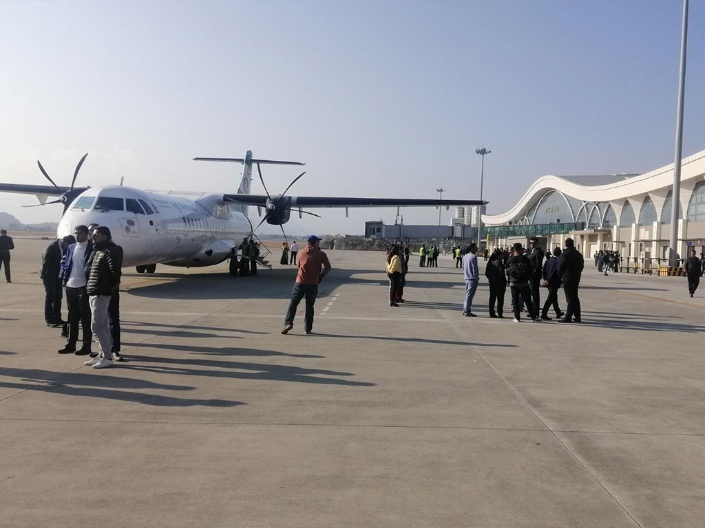 पोखरामा पहिलो अन्तर्राष्ट्रिय उडान पक्का