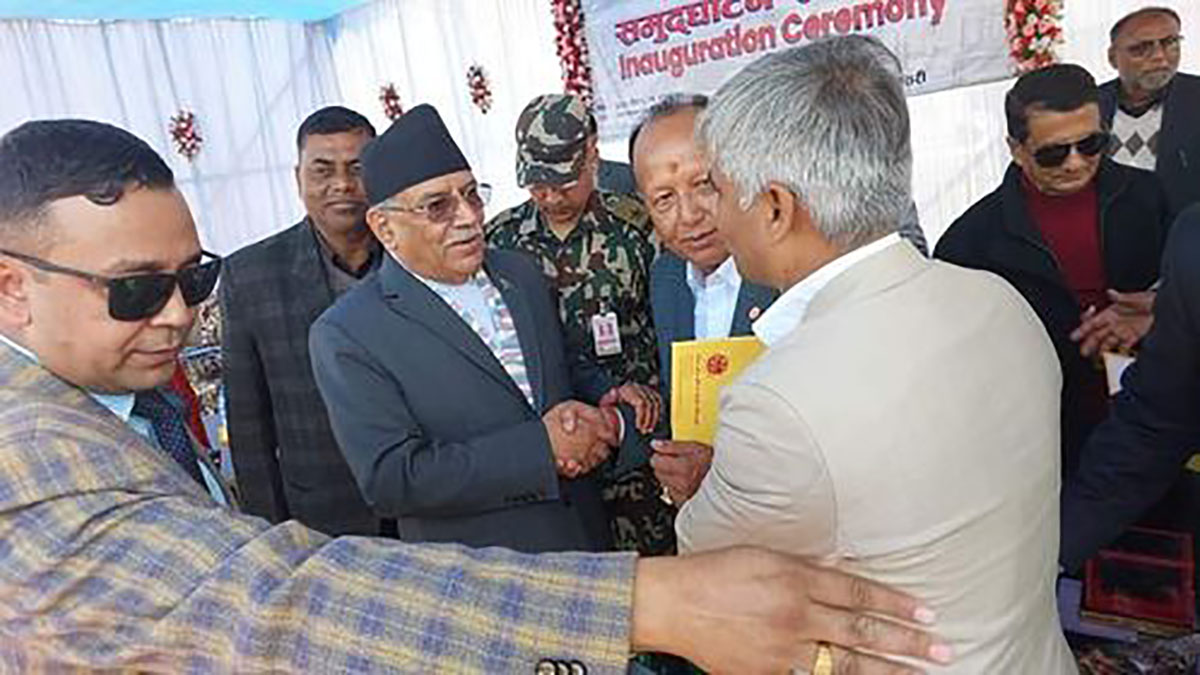 देशलाई पूर्ण विद्युतीकरण गर्दै समृद्धिको यात्रामा अग्रसर भएका छौँः प्रधानमन्त्री दाहाल