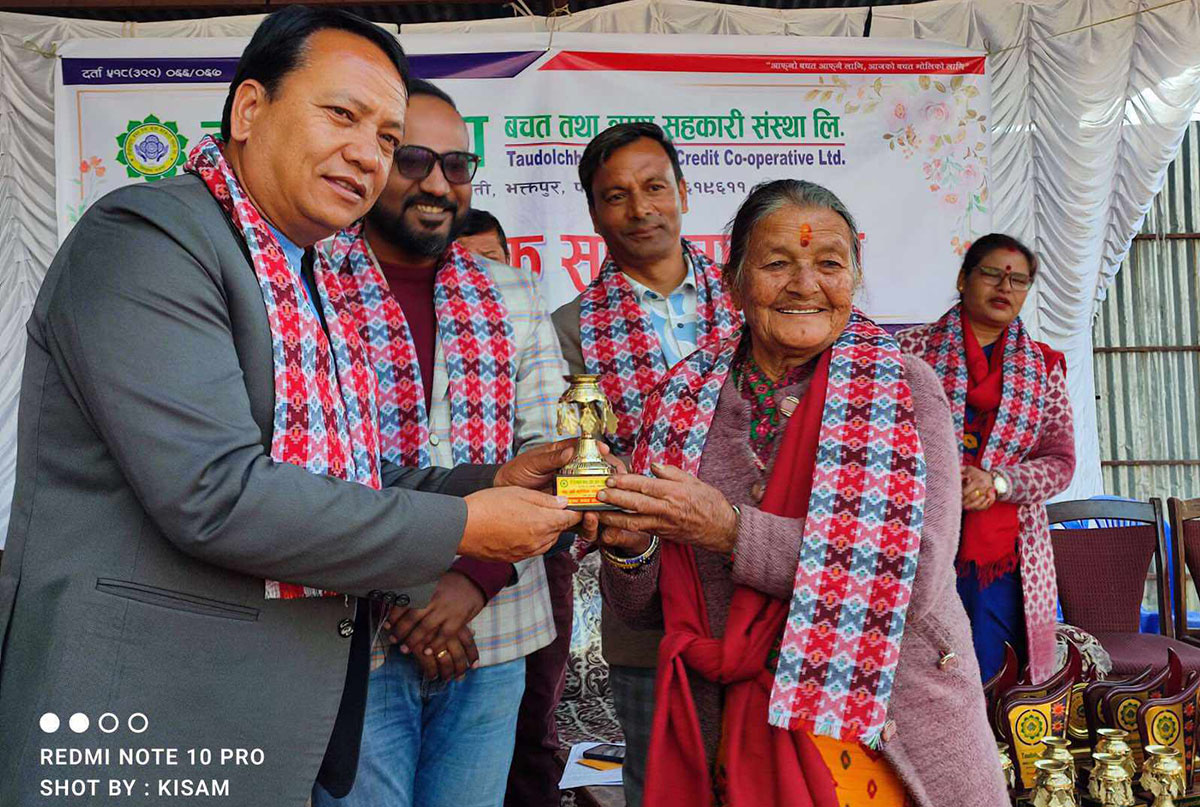 २५ रुपैंया मासिक बचतबाट थालनी भएको तौडोलछाप मन्दीमा समेत नाफामा