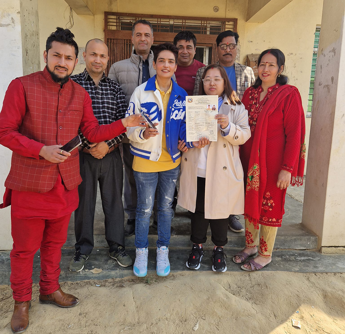 दक्षिण एसियाकै पहिलो लेस्बियन (महिला समलिङ्गी) जोडीको विवाह दर्ता