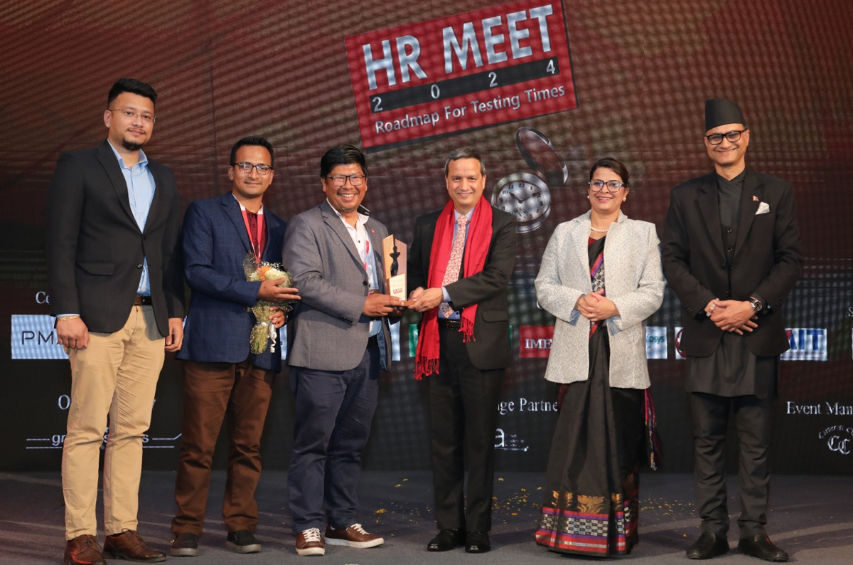 एनसेल एचआर मिट २०२४ मा दुई अवार्डबाट सम्मानित