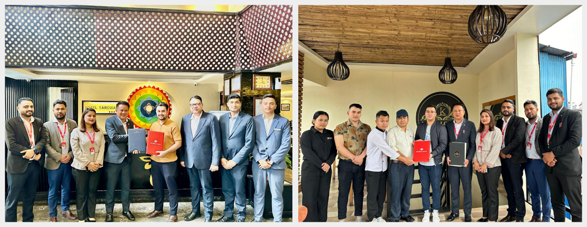 होटल सरोवर र किङ्गस लाउन्ज पोखरामा प्रभु बैंकद्वारा विशेष छुट सम्झौता