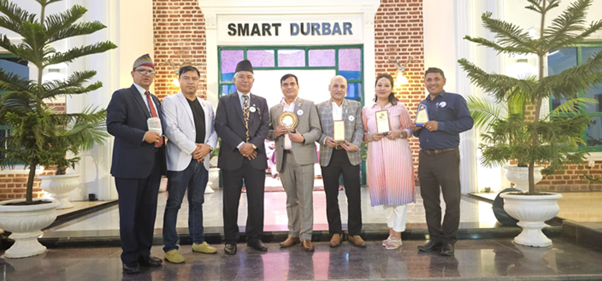 रोटरी इण्टरनेशनलद्वारा बरिष्ठ पत्रकार टंक पन्त सम्मानित
