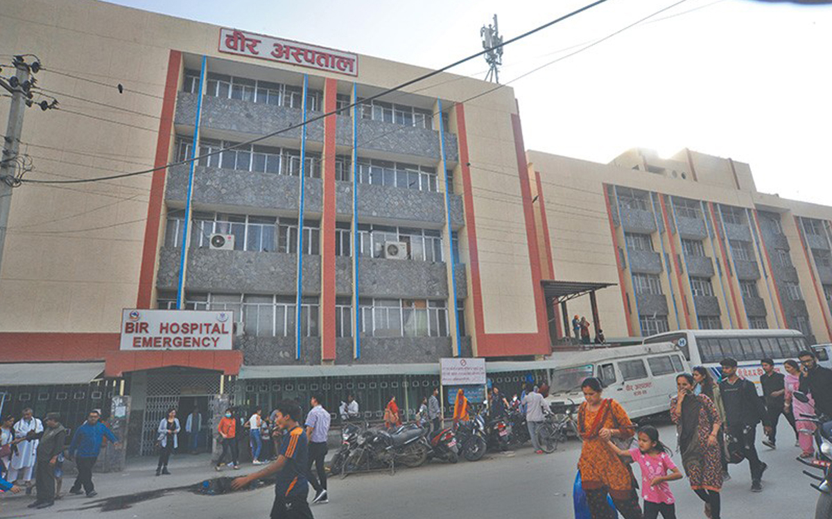 दशैं बिदामा सरकारी अस्पताल बन्द नहुने