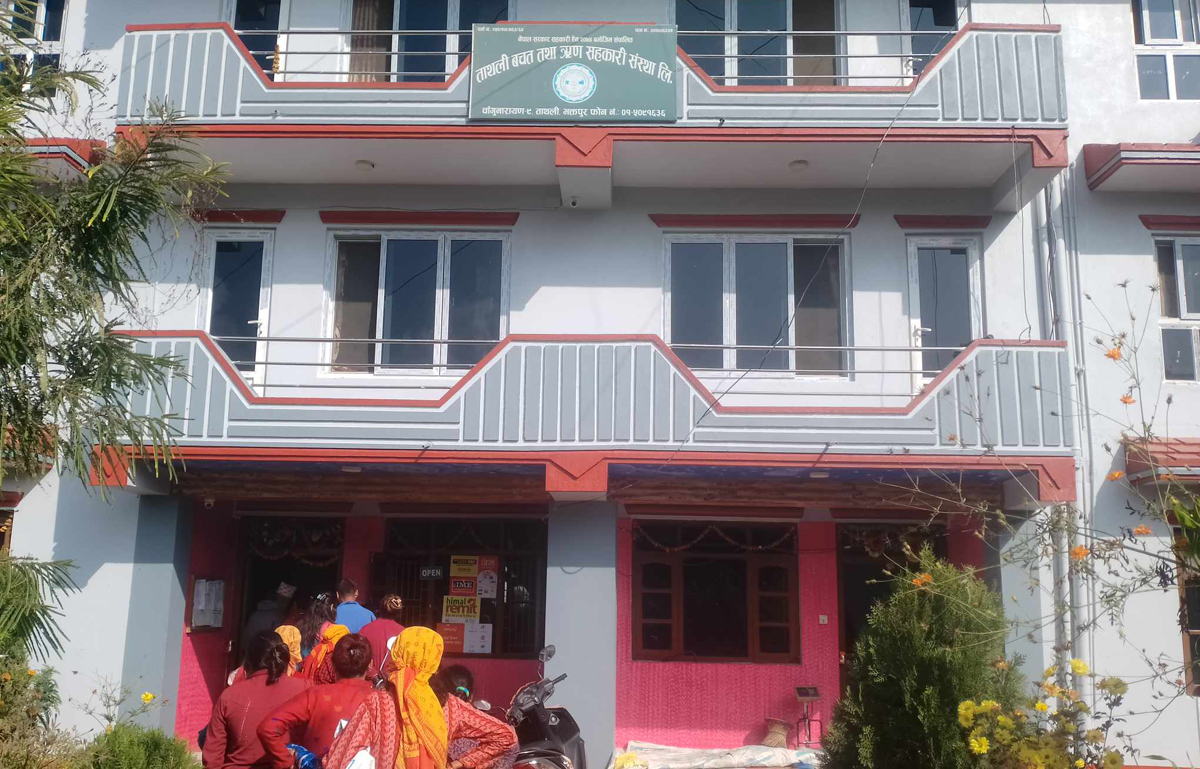 ताथली बचत तथा ऋण सहकारीद्वारा मल वितरण, ३०० परिवार लाभान्वित