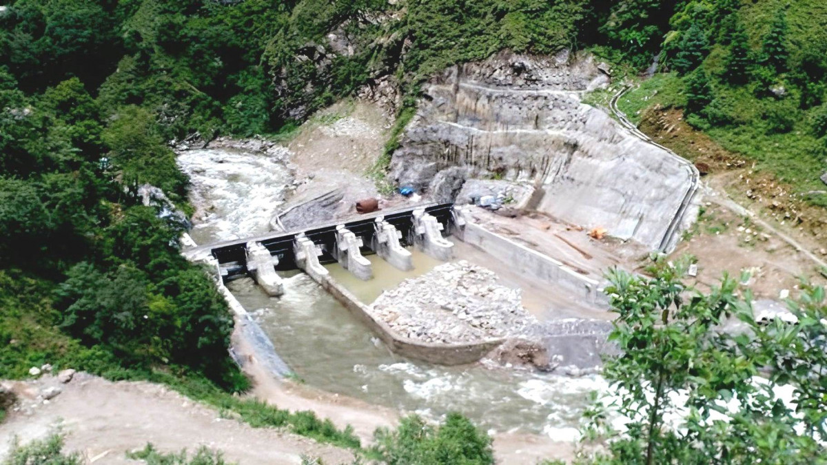 मनाङ मर्स्याङ्दी जलविद्युत् आयोजना निर्माणको काम तीव्र गतिमा हुदै