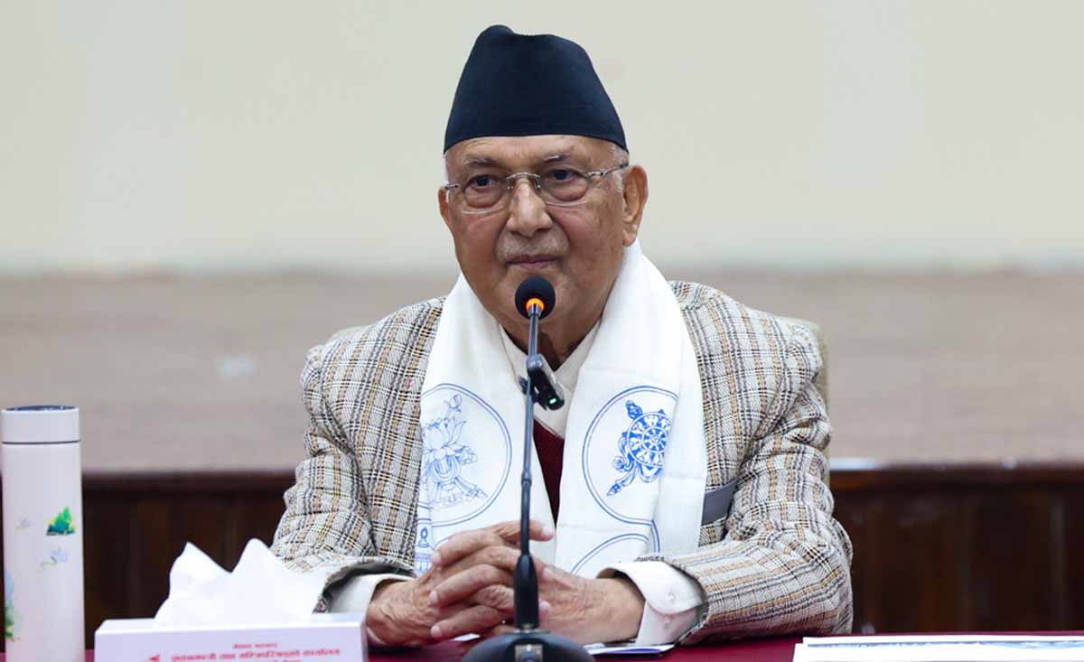सरकार र जेनजीबीचको सहमति एमालेले नमान्ने, ओली भन्छन्– ‘सरकार नेता फसाउनेमा लागेको छ’