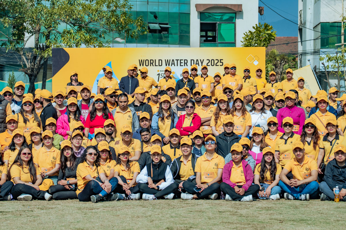 विश्व पानी दिवसको अवसरमा सिद्धार्थ बैंकको प्रभातफेरी कार्यक्रम सम्पन्न